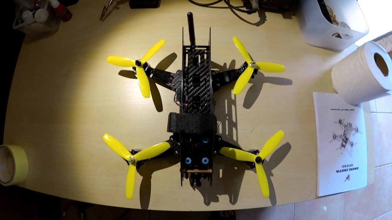 Griffin 250 FPV Racing Quadcopter Timelapse Build