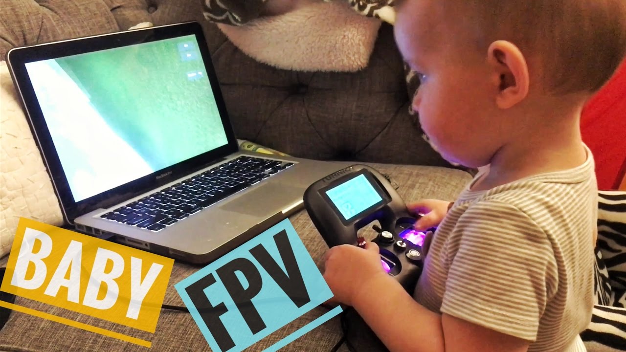 Baby FPV Drone Race Training