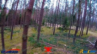 Fast FPV flitting in the forest