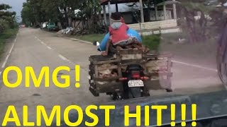 I ALMOST HIT THIS GUY AND HIS KID – Dentist visit in Ubay, Bohol