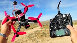 Walkera Furious 215 FPV Racer Drone Flight Test Review