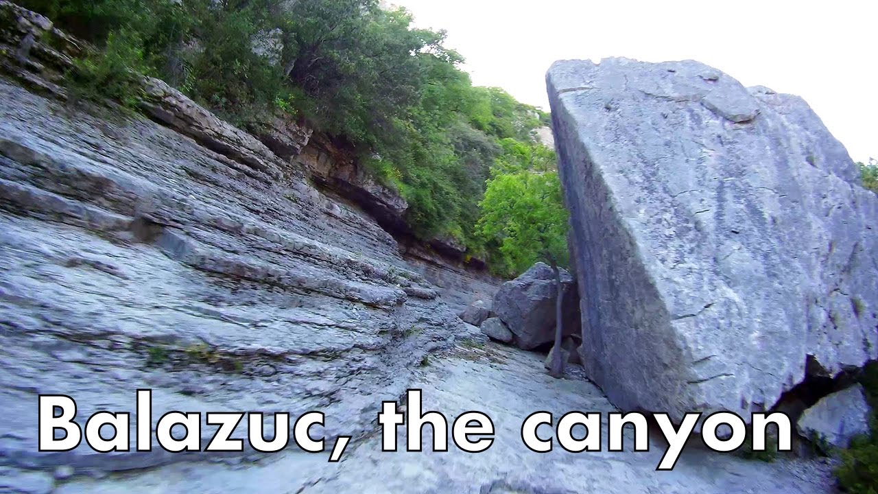 Balazuc, the canyon – Ardeche