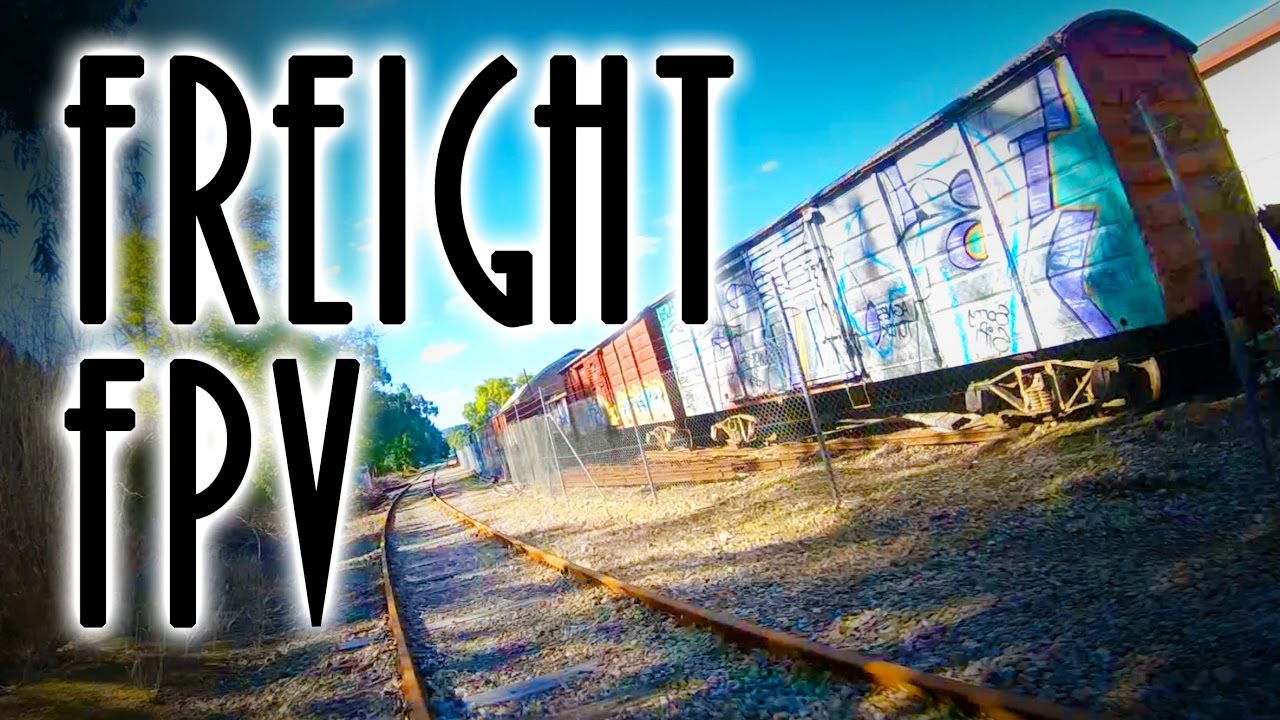 RACE DRONE – FREIGHT TRAIN – OLD LINES – FPV QUAD