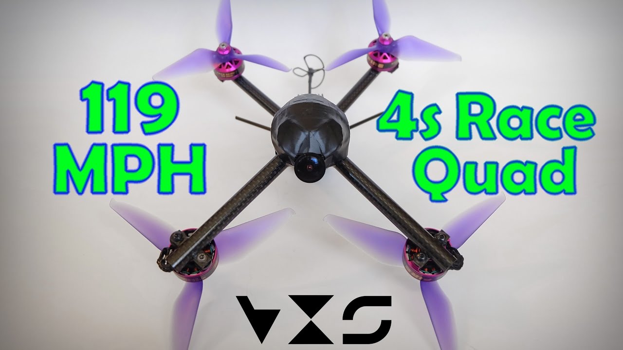 VXS Race Quad Hits 119mph – HORRIBLE Camera Angle (Mobius Mini)