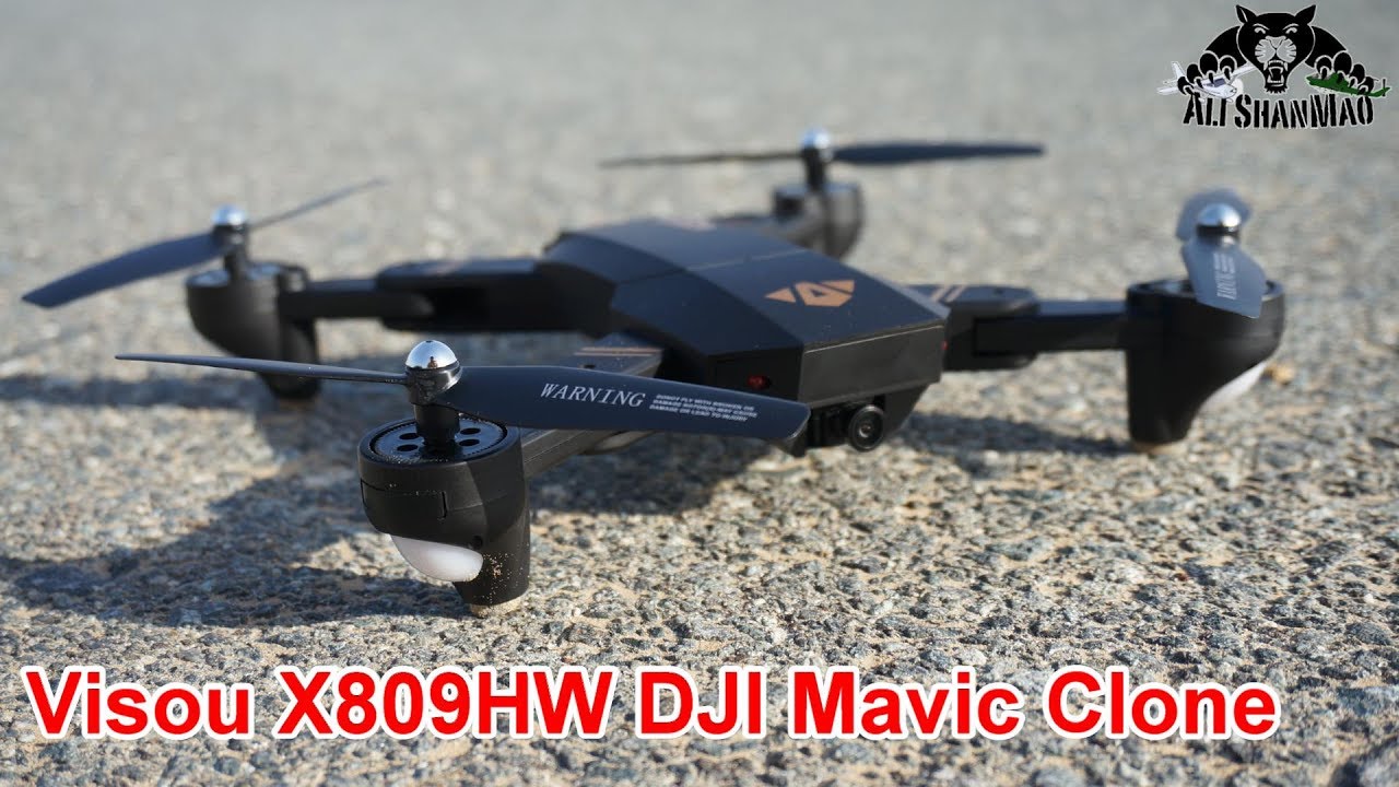 DJI Mavic Clone Visou X809HW Altitude hold wide angle Camera Drone
