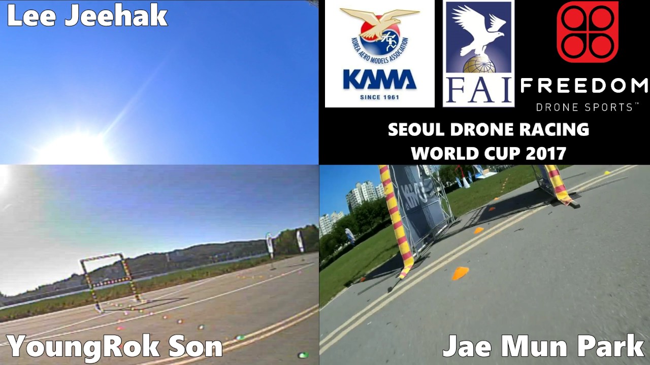 The Final Race – Seoul Drone Racing World Cup 2017