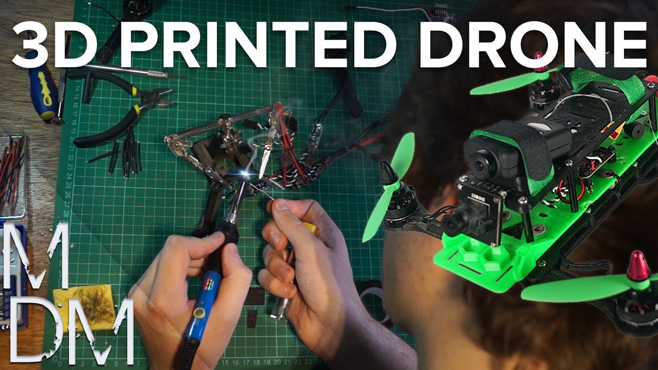 WHAT’S GOING INTO THE 3D PRINTED DRONE? – 250 Racing Quadcopter MHQ2 Build 2