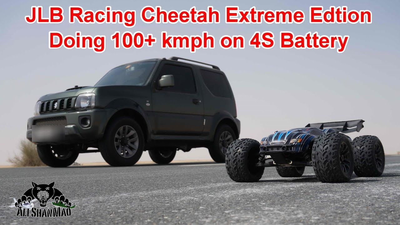 JLB Racing Cheetah Extreme Edition Doing 70mph on 4S