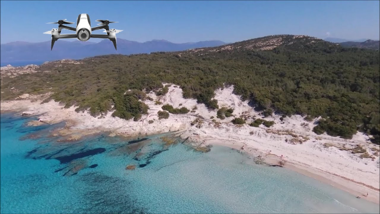 Vidéo de drone Bebop 2 FPV en corse 2017