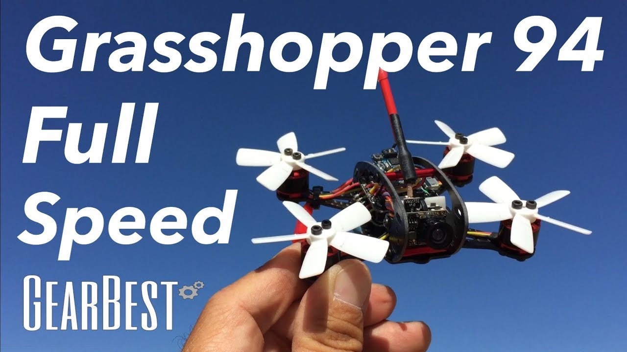 Grasshopper – 94 94mm Mini FPV Racing Drone by FULL SPEED and GEARBEST