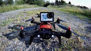 MJX BUGS 6 lifting ACTION CAMERA Flight and REVIEW Brushless Quadcopter