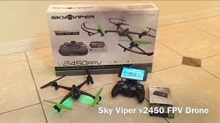 Sky Viper v2450 FPV Drone