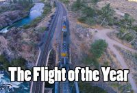 Flight of the Year // Trains, Bridges, Rapids, Mountains, Sunset, Gapping, Perching, Powerlooping
