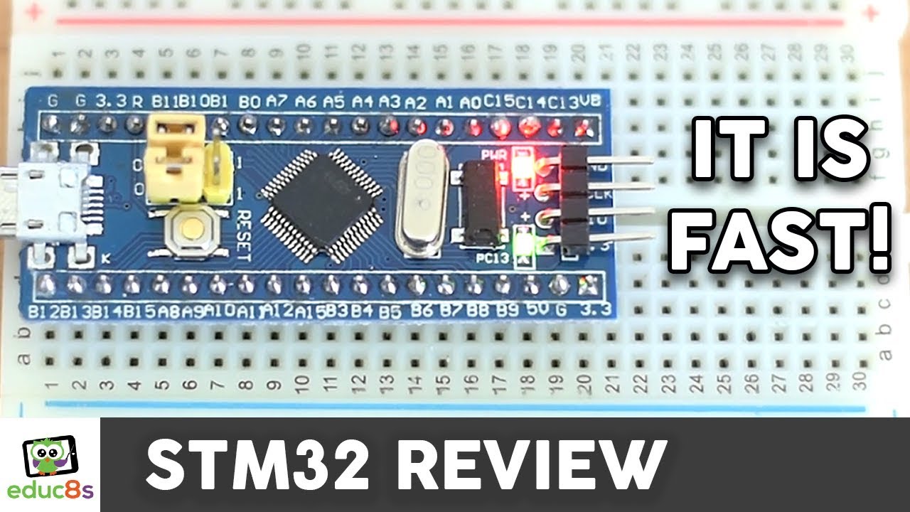 STM32 Arduino Tutorial – How to use the STM32F103C8T6 board with the Arduino IDE