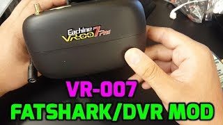 Eachine VR-007 pro Fatshark Mod Updates