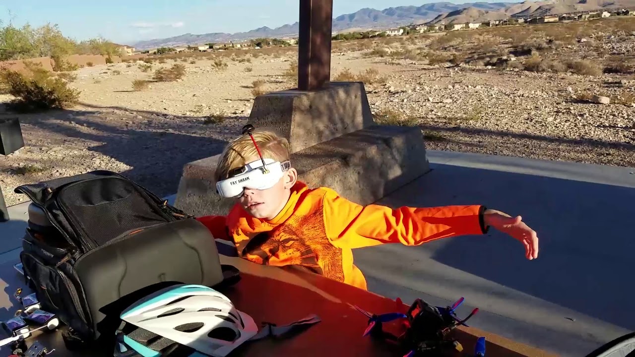 Kids HILARIOUS Reaction To FPV Race Drone