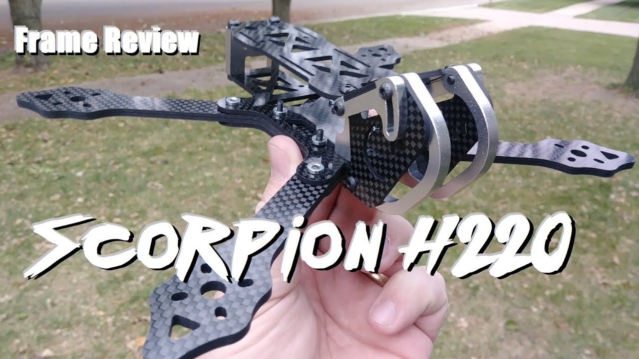 Scorpion H220 Frame Review (Chameleon Clone) From Banggood