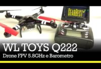 WLTOYS Q222 Drone FPV 5.8GHz con Barometro Altitude Hold