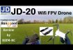 JDRC JD-20 WIFI FPV Quadcopter drone review