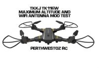 TK116W Mavic clone testing out the Altitude Limit and Wifi antenna mod