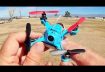 Upgraded Eachine QX90C Pro High Speed Micro FPV Racer Drone Flight Test Review
