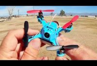 Upgraded Eachine QX90C Pro High Speed Micro FPV Racer Drone Flight Test Review