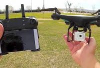 DM DM106 FPV Camera Drone Flight Test Review