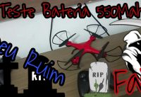 Drone H5 Bateria 550mah DEU_RUIM FAIL