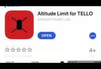 Tello altitude limit UNLOCKED BE CAREFUL FREE VERSION AVAILABLE NOW