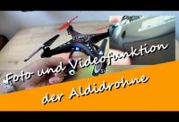 10 Foto – und Videofunktion der Aldi – Drohne Jamara Altitude JQC kurz erklärt