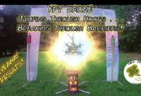 Funny Drone Hoops