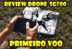 REVIEW DRONE SG 700 – Primeiro voo