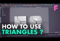 How to Use Triangles When 3D Modeling