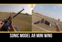 My First Ever Wing , Will I Destroy It?? Sonic Model AR Mini 600m