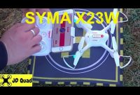 Syma X23W Quadcopter Drone Outdoor Flight Test Video