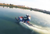 Watercross event 2018 (yes, snowmobiles on water) :: FPV РСКвотеркросс