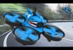 Makerfire Armor Blue Shark Micro FPV Racing Drone with Altitude Hold including Goggles