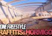 ◄ Drone Freestyle FPV ►Graffitis Hormigón Bando RAW