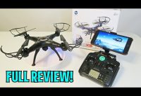 Unboxing & Let’s Play – X5SW-1 DRONE! – Quadcopter FPV RC W/ Real Time Camera – FULL REVIEW!
