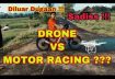 DRONE VS MOTOR RACING