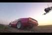 Ferrari 308 GTS proximity drone chase