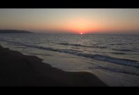 Rhodes Sunset (mi drone 4k altitude from 2m to 500m)