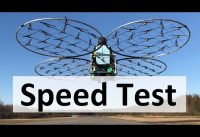 chAIR episode 32 -Maximum Practical Speed TEST! Manned drone quadcopter