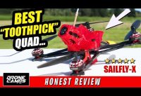 BEST TOOTHPICK QUAD – Happymodel Sailfly-X – Honest Review Flights
