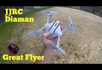 JJRC H44WH Diaman FPV Folding Camera Drone Flight Test