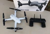 SG106 drone CAMERA WIFI HOLD ALTITUDE Foto y Vídeo con solo mostrar la Mano unboxing