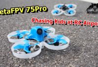 FPV Freakout 2S Brushless FPV Whoop Drone Quad Chasing Kids