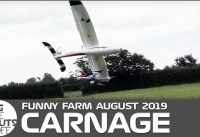 ABSOLUTE CARNAGE | RC Model Drone Crash Smashes The Funny Farm Aug 2019