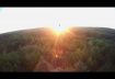 High altitude flying at sunset with my Potensic FPV drone