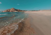 Naxos Beaches During Winter FPV tour